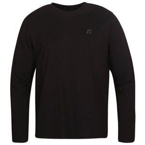 Russell Athletic LONG SLEEVE TEE SHIRT Pánské tričko, černá, veľkosť M