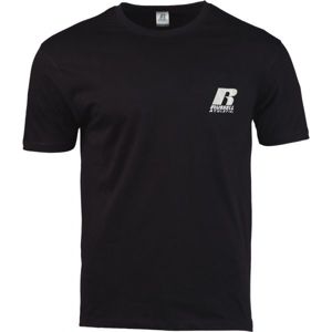 Russell Athletic S/S CREWNECK TEE SHIRT R SMU černá M - Pánské tričko