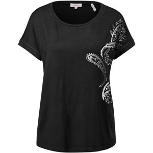 s.Oliver RL T-SHIRT Dámské tričko, černá, velikost