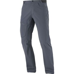 Salomon WAYFARER PANTS M Pánské turistické kalhoty, tmavě šedá, velikost 54