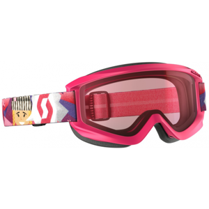 Scott JR AGENT AMPLIFIER Dětské lyžařské brýle, růžová, velikost UNI