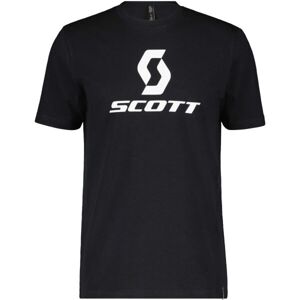 Scott ICON SS Pánské triko, černá, velikost XXL