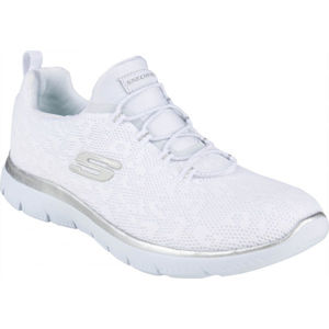 Skechers SUMMITS LEOPARD SPOT Dámská obuv, bílá, veľkosť 39.5