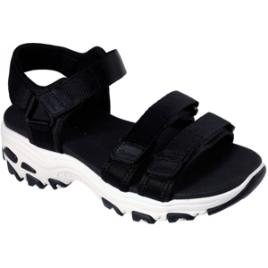 Skechers D'LITES FRESH CATCH Dámské sandály, černá, velikost 41