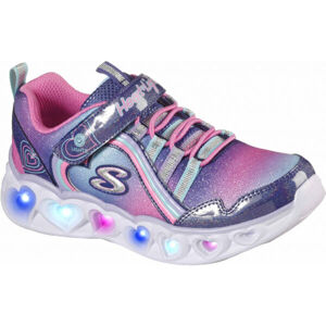 Skechers HEART LIGHTS LOVE SPARK Dívčí boty, růžová, veľkosť 31