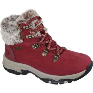 Skechers TREGO FALLS FINEST Dámská zimní kotníková obuv, červená, velikost 36
