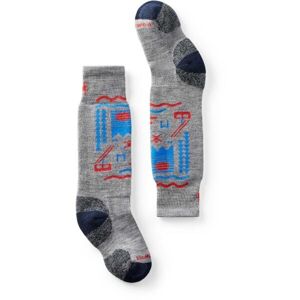 Smartwool WINTERSPORT FULL CUSHION SKI DAY OTC Dětské lyžařské ponožky, šedá, veľkosť M