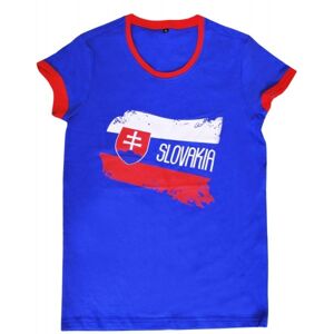 SPORT TEAM TRIKO SR 1 Fanouškovské tričko, modrá, velikost L