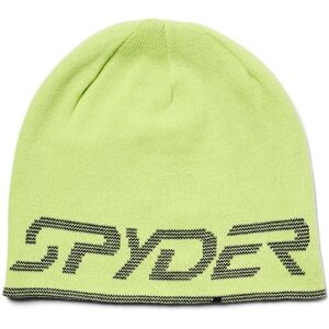 Spyder REVERSIBLE BUG Chlapecká oboustranná zimní čepice, světle zelená, velikost M/L