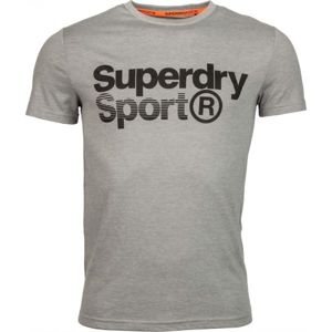Superdry CORE SPORT GRAPHIC TEE černá L - Pánské tričko