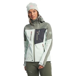 TENSON TOURING SOFTSHELL W Dámská skialpová bunda, světle zelená, veľkosť XL
