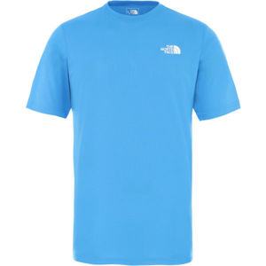 The North Face FLEX II S/S CLEAR modrá S - Pánské tričko