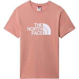 The North Face W S/S EASY TEE Dámské triko, lososová, velikost S