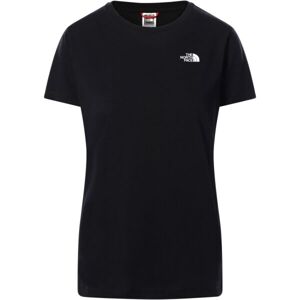 The North Face W S/S SIMPLE DOME TEE Dámské tričko, černá, velikost L