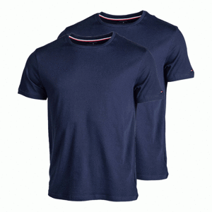 Tommy Hilfiger 2P CN TEE SS Pánské tričko, tmavě modrá, velikost S