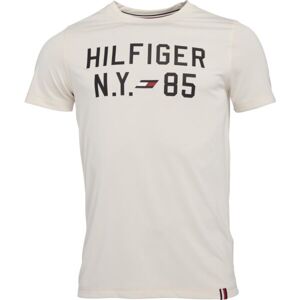Tommy Hilfiger GRAPHIC S/S TRAINING TEE Pánské tričko, bílá, velikost L