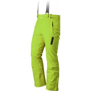 TRIMM RIDER Pánské lyžařské kalhoty, světle zelená, veľkosť L