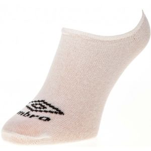 Umbro NO SHOW LINER SOCK 3 PACK Ponožky, bílá, veľkosť 39-42