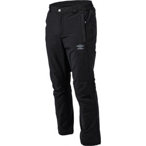 Umbro RICARDO Pánské zateplené kalhoty, Černá,Bílá, velikost S