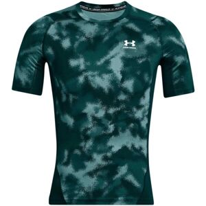 Under Armour HEATGEAR ARMOUR Pánské tričko, tmavě zelená, veľkosť XL