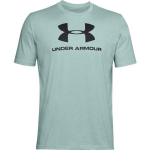 Under Armour SPORTSTYLE LOGO Chlapecké triko, bílá, veľkosť XS