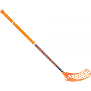Unihoc EPIC CURVE 1.0 32 Juniorská florbalová hokejka, oranžová, velikost 87