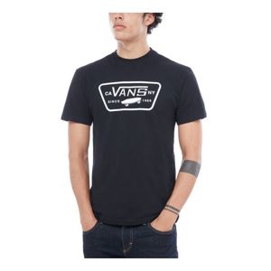 Vans MN FULL PATCH Pánské tričko, černá, velikost XL