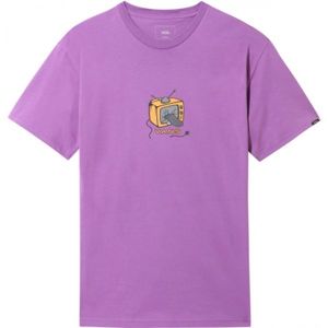 Vans MN SKATE TV SS fialová S - Pánské tričko