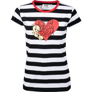Warner Bros TWEETY HEART Dámské triko, černá, velikost XL