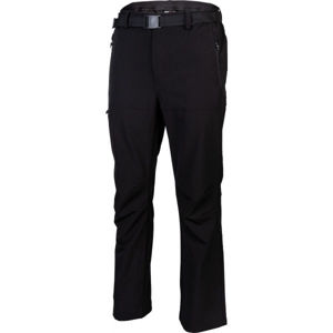 Willard EDGAR Pánské vysoce prodyšné kalhoty z tenkého softshellu, černá, veľkosť L