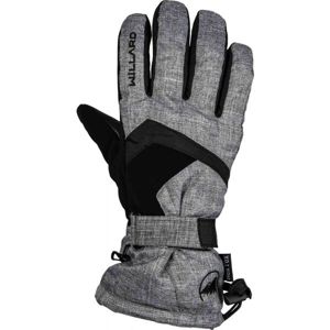 Willard EWEN Pánské lyžařské rukavice, šedá, velikost L