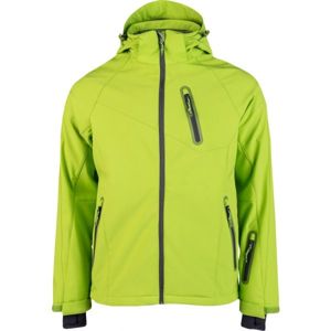 Willard FABIAN Pánská softshellová lyžařská bunda, světle zelená, velikost M