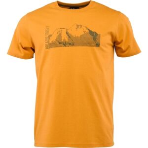 Willard GURAL Pánské triko, žlutá, veľkosť XL