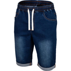Willard WON modrá M - Pánské šortky džínového vzhledu