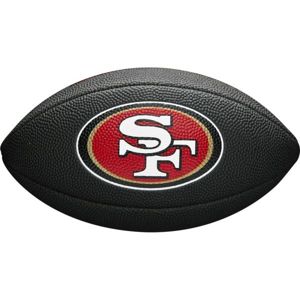 Wilson MINI NFL TEAM SOFT TOUCH FB BL SF Mini míč na americký fotbal, Černá,Bílá,Červená, velikost