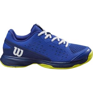 Wilson RUSH PRO JR Juniorská tenisová obuv, modrá, veľkosť 39