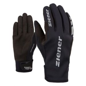Ziener URS GWS BLACK černá 8 - Běžecké rukavice