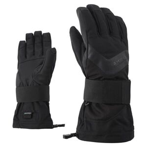 Ziener MILAN AS® Pánské snowboardové rukavice, černá, veľkosť 8